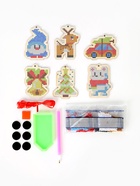 Алмазная мозаика «Сказочные мелочи» на подвеске 6 штук - фото 61947975