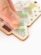 Алмазная мозаика «Сказочные мелочи» на подвеске 6 штук - фото 61947978