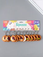 Брелок для ключей с зеркалом на кольце «Капибара», 4.2×4.2×0.6 см, МИКС - Фото 5