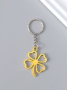 Брелок для ключей на кольце «Клевер», 4.5×3.7×0.3 см, МИКС - Фото 2