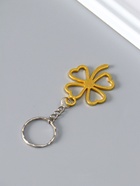 Брелок для ключей на кольце «Клевер», 4.5×3.7×0.3 см, МИКС - Фото 4