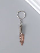 Брелок для ключей на кольце «Кинжал», металл, 5.8×1.4×0.5 см, МИКС (12 шт) - фото 809254701