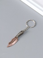 Брелок для ключей на кольце «Кинжал», металл, 5.8×1.4×0.5 см, МИКС (12 шт) - фото 809254702