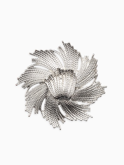 Брошь «Солнце», цвет серебро