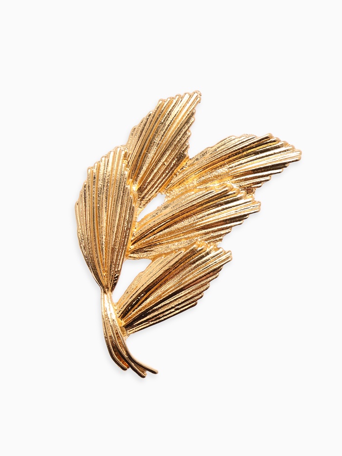Брошь «Колоски», цвет золото - Фото 1
