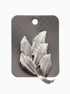 Брошь «Колоски», цвет серебро - фото 809254843