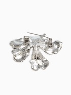 Брошь «Цветок лилии», цвет серебро - Фото 3