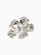 Брошь «Цветок лилии», цвет серебро - Фото 4