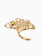 Брошь «Цветок каллы», цвет золото - Фото 3