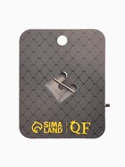 Брошь с жемчугом «Цветы», голубая в серебре - Фото 6