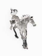 Брошь «Лошадь», цвет серебро - Фото 2