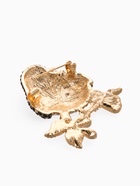 Брошь со стразами «Птица Снегирь», чёрный, красная в золоте - Фото 3