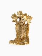 Брошь «Цветы Тюльпанов в Сапогах», цветная в чернёном золоте - фото 809255053