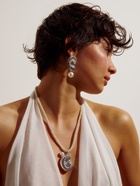 Серьги жемчуг «Ракушка», белые в серебре  (артикул 10904889)  большой выбор товаров оптом и в розницу по низким ценам с доставкой