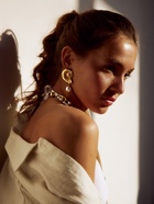 Серьги жемчуг «Ракушка», белые в золоте  (артикул 10904891)  большой выбор товаров оптом и в розницу по низким ценам с доставкой