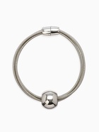 Набор 2 предмета: колье, браслет «Бусина на нитях», цвет серебро - фото 809255108