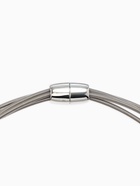 Набор 2 предмета: колье, браслет «Бусина на нитях», цвет серебро - Фото 7