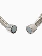 Набор 2 предмета: колье, браслет «Бусина на нитях», цвет серебро - Фото 8