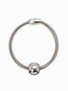 Набор 2 предмета: колье, браслет «Бусина на нитях», цвет серебро - Фото 9