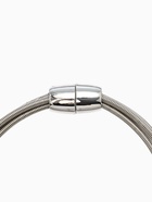 Набор 2 предмета: колье, браслет «Бусина на нитях», цвет серебро - Фото 4