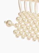 Колье-чокер жемчуг «Богема», d=8, 10, 12, белое - Фото 4