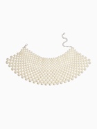 Колье-чокер жемчуг «Богема. Россыпь», белое, d=8/10/12 - Фото 2