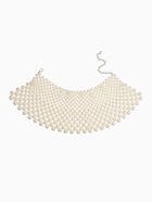 Колье-чокер жемчуг «Богема. Россыпь», белое, d=8/10/12 - Фото 3