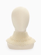 Колье-чокер жемчуг «Богема. Россыпь», белое, d=8/10/12 - Фото 6