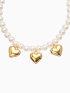 Обвес на штаны «Сердечки», набор 2 шт. цвет золото, серебро - фото 809255225