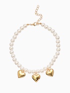 Обвес на штаны «Сердечки», набор 2 шт. цвет золото, серебро - фото 809255227