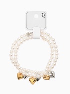 Обвес на штаны «Сердечки», набор 2 шт. цвет золото, серебро - фото 809255233