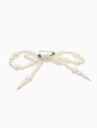 Обвес на штаны «Бантики», на булавке, набор 2 шт. белый в серебре - Фото 4