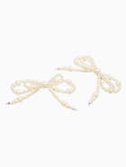 Обвес на штаны «Бантики», на булавке, набор 2 шт. белый в серебре - Фото 5