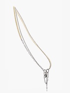 Бодичейн женская «Сердце на цепочке», с бусинами, 135 см, белый в серебре - Фото 10