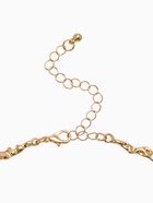 Колье «Мятое» тонкое, 35 см, цвет золото - Фото 3