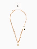 Цепь двойная «Нежный хард-рок», 40 см, цвет золото - фото 809255286