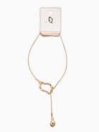 Кулон удавка «Абстракция», 70 см, цвет золото - фото 809255294