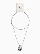 Кулон на цепочке «Ракушка», 75 см, цвет серебро - фото 58053291