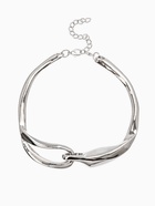 Колье «Стиль», цвет серебро d=12 см - Фото 2