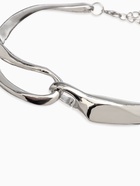 Колье «Стиль», цвет серебро d=12 см - Фото 3