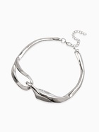 Колье «Стиль», цвет серебро d=12 см - Фото 6