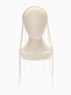 Украшение для волос «Паутина», 50 см, белое в золоте 10906128