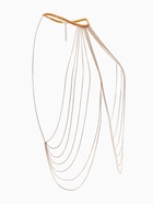 Бодичейн на тело, цепочки, 55 см, цвет золото - Фото 3