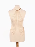 Бодичейн на тело, цепочки, 55 см, цвет золото - Фото 5