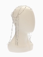 Украшение для волос «Хрусталь», белое в серебре - фото 809255447