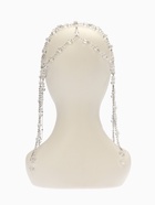 Украшение для волос «Хрусталь», белое в серебре - фото 809255448