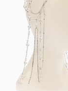 Украшение для волос «Хрусталь», белое в серебре - фото 809255449