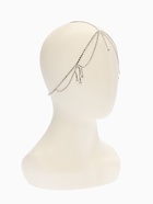 Украшение для волос «Богема», белое в серебре - фото 809255452