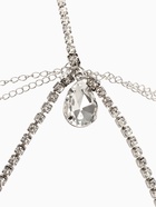 Украшение для волос «Шахерезада», белое в серебре - фото 809255457