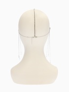 Украшение для волос «Шахерезада», белое в серебре - фото 809255460